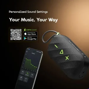 oraimo SpaceBox Active 25W Portable Speaker with FM Radio & Custom EQ