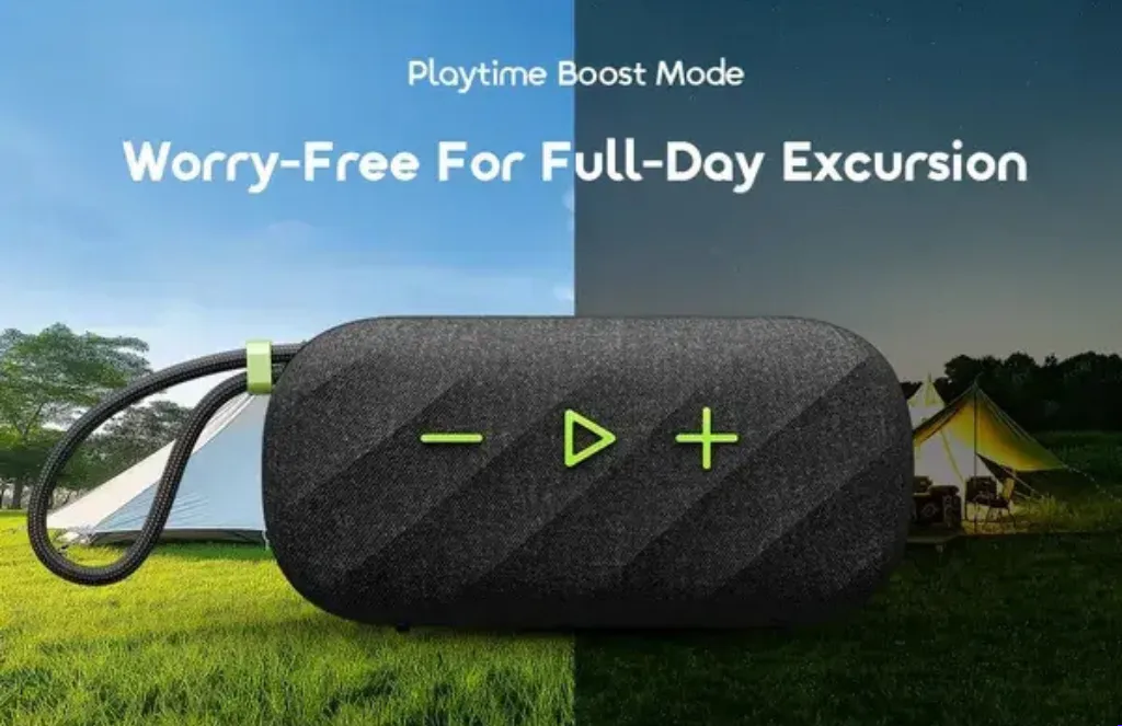 oraimo SpaceBox Active 25W Portable Speaker with FM Radio & Custom EQ