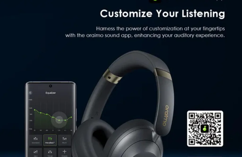 Oraimo BoomPop Pro ANC Over-Ear Headphones OHP-917