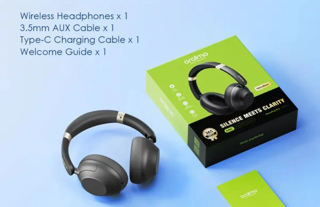 Oraimo BoomPop Pro ANC Over-Ear Headphones OHP-917