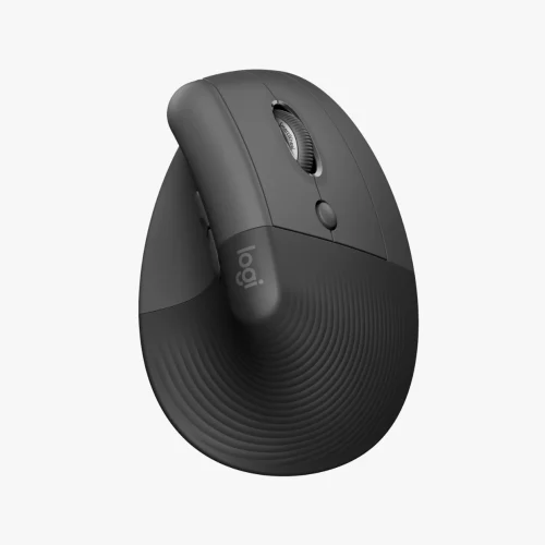 Logitech Lift Vertical Ergonomic Mouse, Wireless, Bluetooth or Logi Bolt USB receiver.