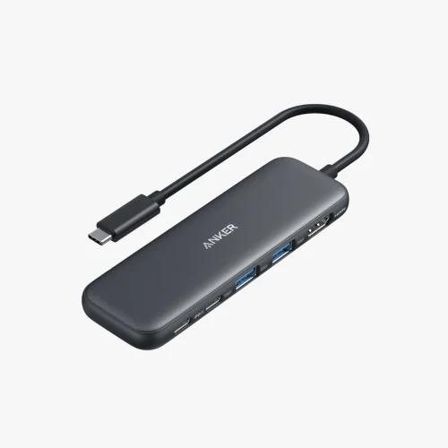 ️anker Usb C Hub In Black️ANKER 332 USB-C HUB (5-IN-1) BLACK