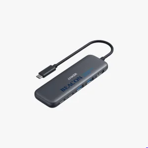 ️anker Usb C Hub In Black Webp️ANKER 332 USB-C HUB (5-IN-1) BLACK