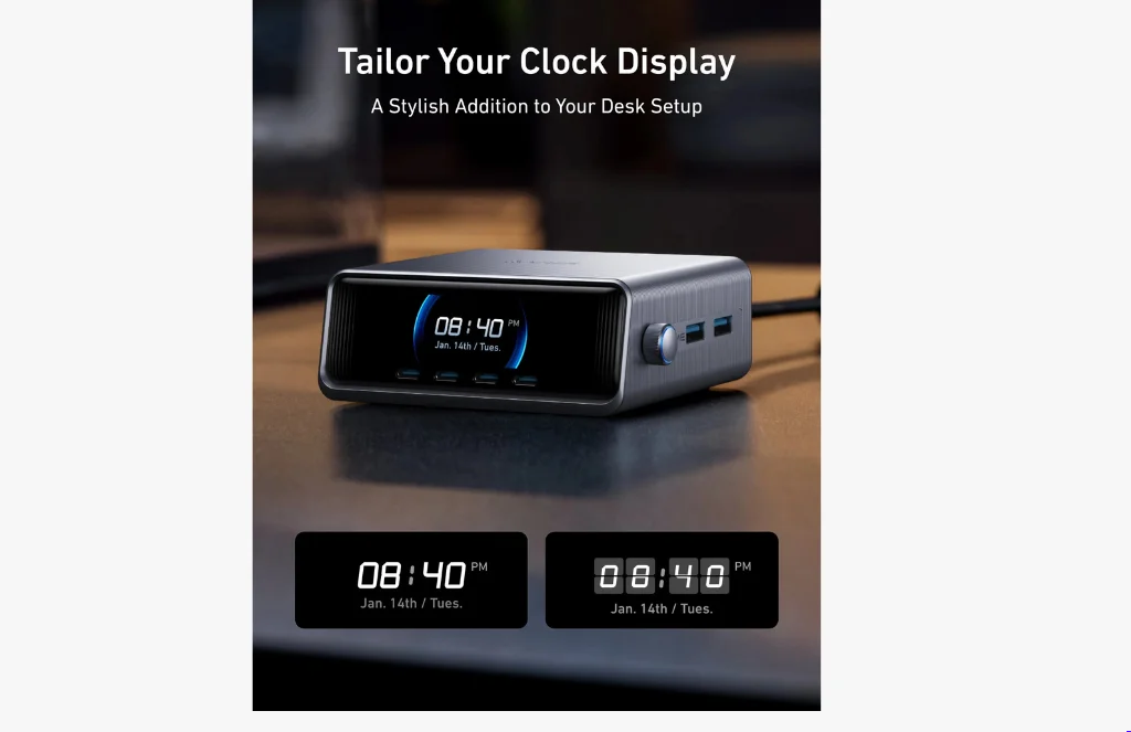 ️anker Prime W Gan Desktop Charger Ports Cwebp️Anker Prime 250W Gan Desktop Charger 6ports