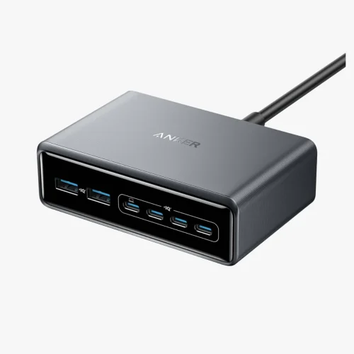 ️anker Prime W Gan Desktop Charger Ports Webp️Anker Prime 250W Gan Desktop Charger 6ports