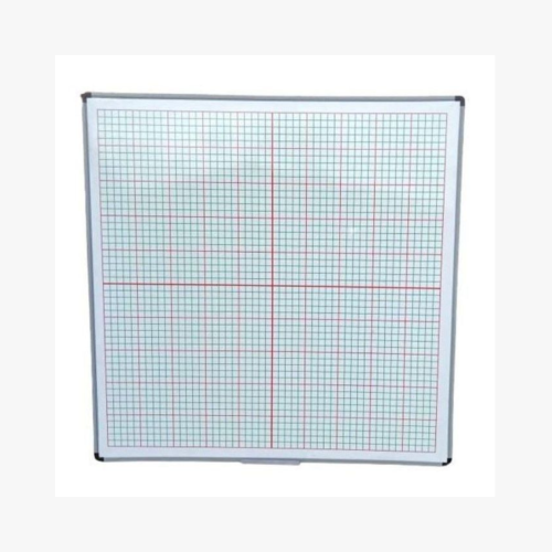 Graph Whiteboard 4X4FT Graph Whiteboard 4X4FT
