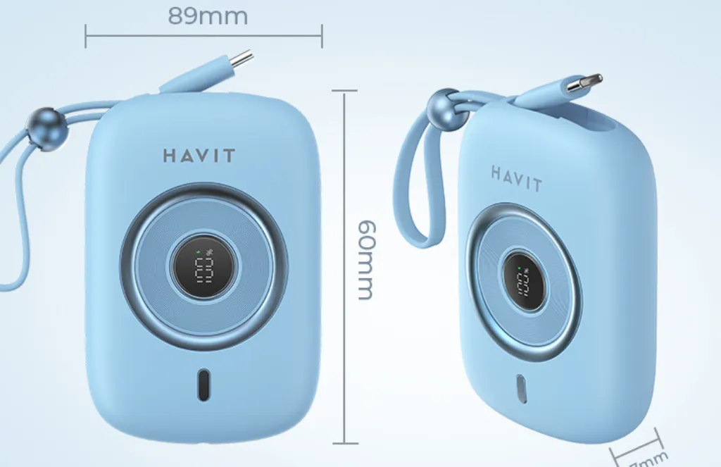 Havit Pb Power Bank Mah Banks Portable MahHavit PB5214 Power Bank 10000 Mah Banks Portable 10000Mah Fast Charging High Powerbank