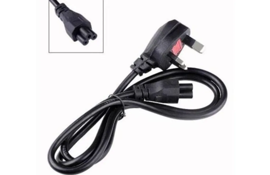Laptop Flower Power Cable - Pin Ac Power CordLaptop Flower Power Cable 3 Pin AC Power Cord
