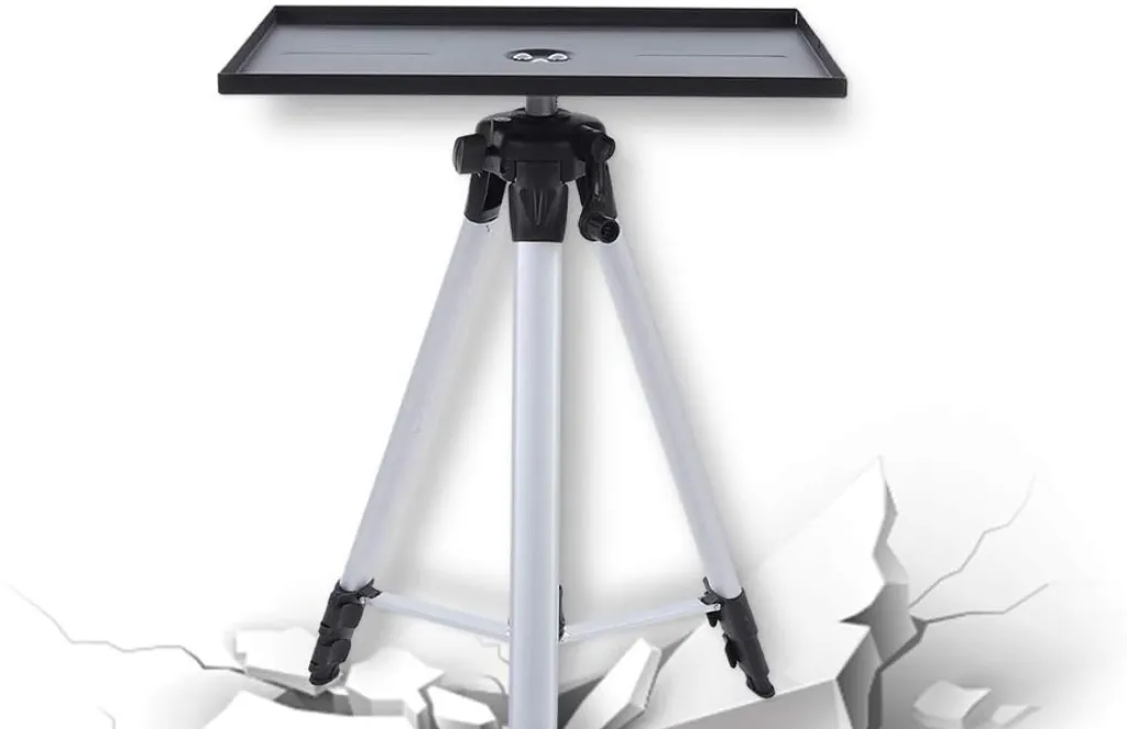 Projector Stand With Adjustable Height Aluminum Projector Table Projector Floor Stand MetersProjector Stand with Adjustable Height Aluminum   | Projector Table | Projector Floor Stand 1.5 METERS