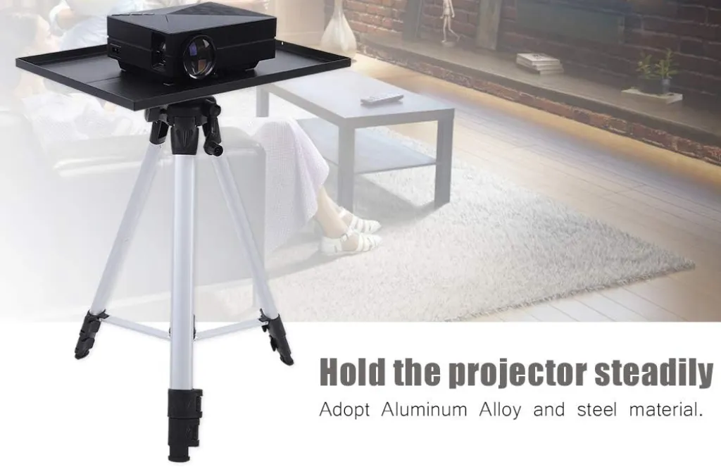 Projector Stand With Adjustable Height Aluminum Projector Table Projector Floor Stand MetersProjector Stand with Adjustable Height Aluminum   | Projector Table | Projector Floor Stand 1.5 METERS