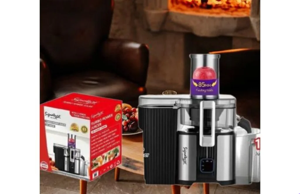 Signature W Turbo Power Juicer SgSignature 1000W turbo power juicer SG-04948