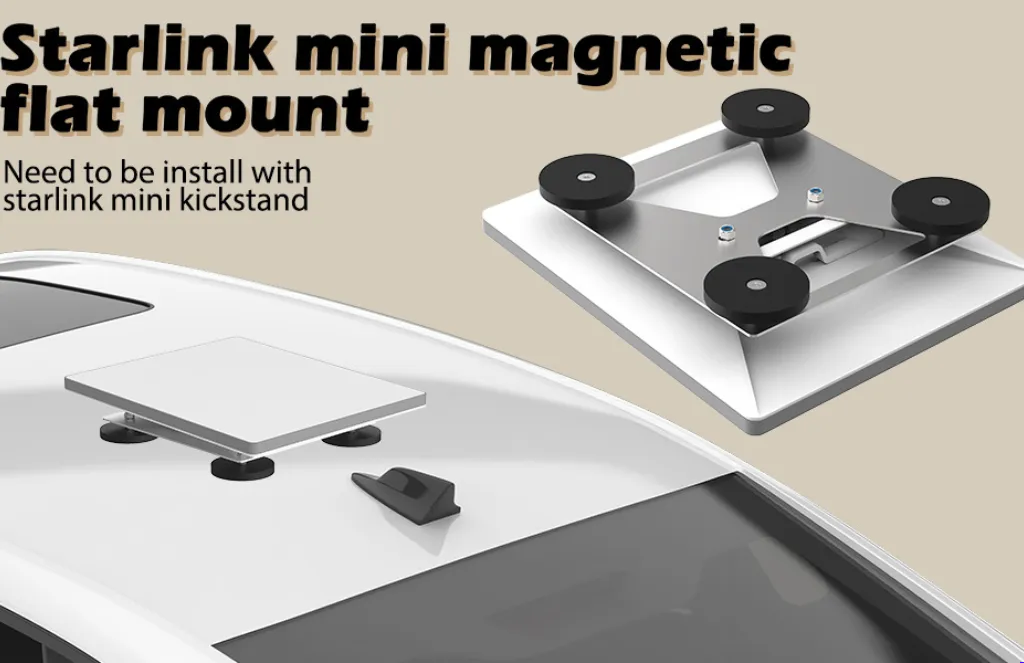Starlink Mini Magnetic Car Roof Mount KitStarlink Mini Magnetic Car Roof Mount Kit