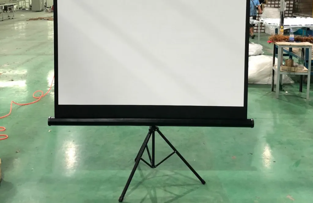 Tripod Projector Screen Cm X Cm × InchesTripod projector screen 150cm x 150cm (60×60 inches)