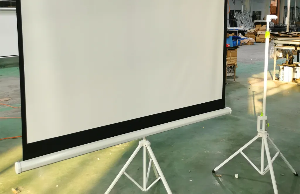 Tripod Projector Screen Cm X Cm × InchesTripod projector screen 150cm x 150cm (60×60 inches)