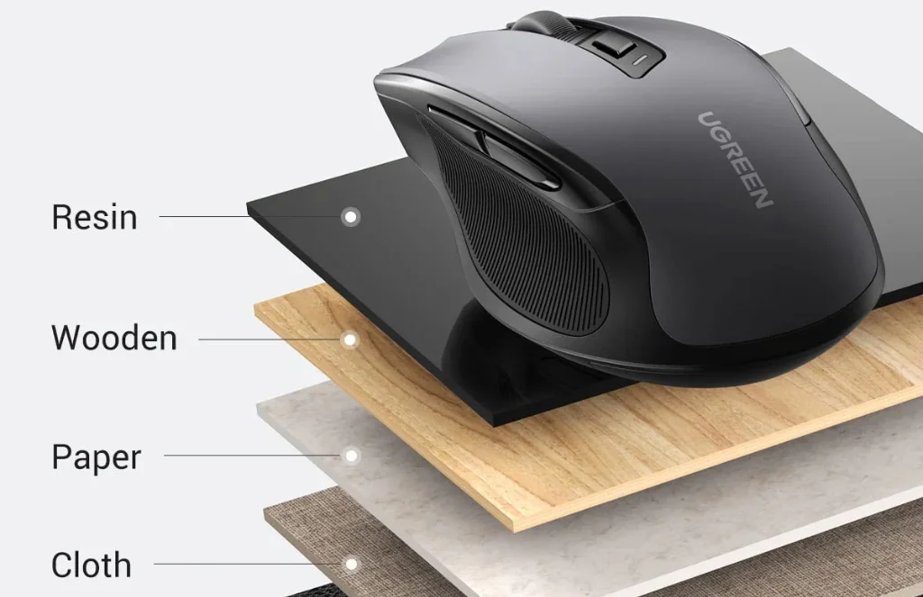 Ugreen Ergonomic Wireless MouseUGREEN Ergonomic Wireless Mouse
