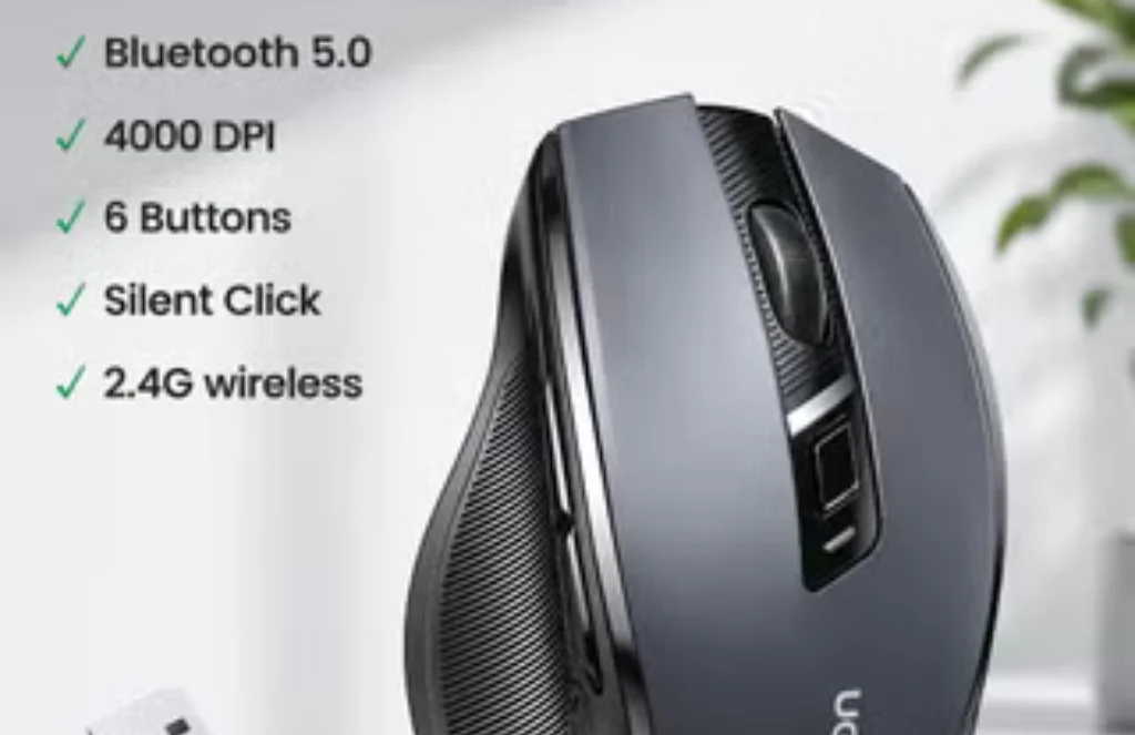Ugreen Ergonomic Wireless MouseUGREEN Ergonomic Wireless Mouse