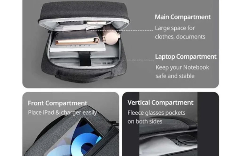 Ugreen Laptop Bag GrayUGREEN Laptop Bag 15''-15.9'' (Gray)