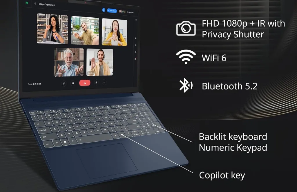 WebpLenovo IdeaPad Slim 3-14IRUB Intel i3-1315U | 8GB | 512SSD | Win11 | 14" | 82X600621N