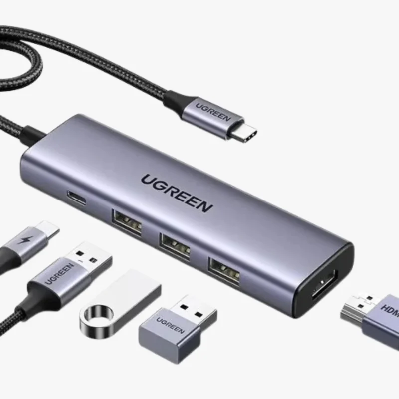 Unnamed FileUGREEN 5 in 1 USB-C Multifunction Adapter