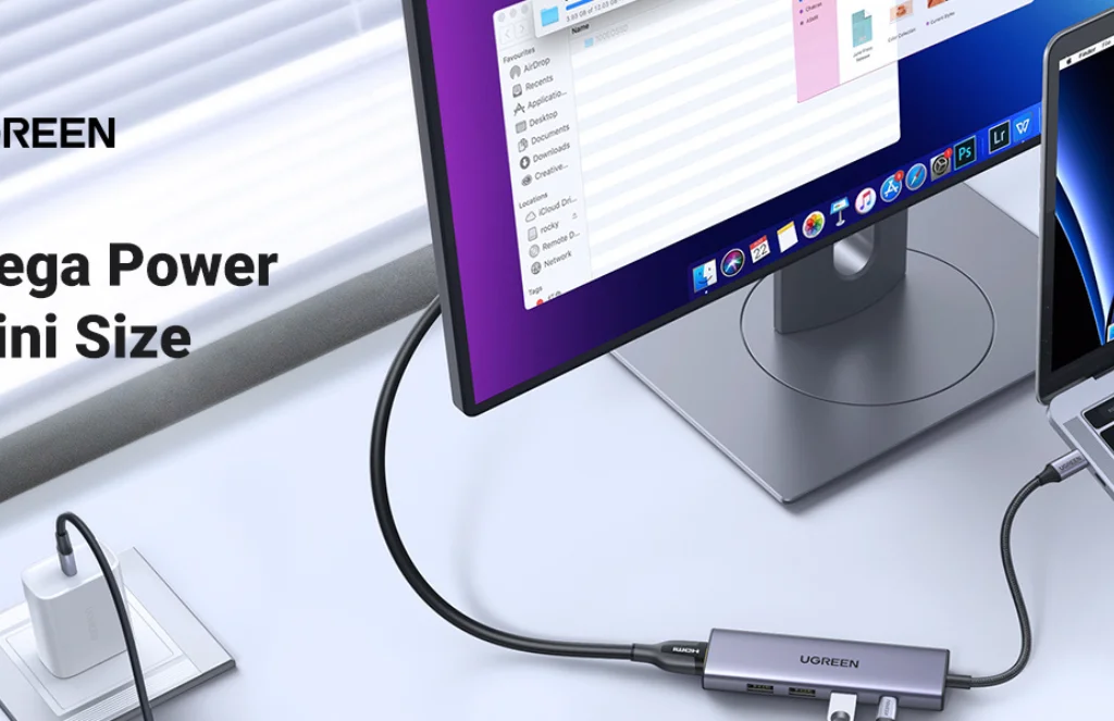 WebpUGREEN 5 in 1 USB-C Multifunction Adapter