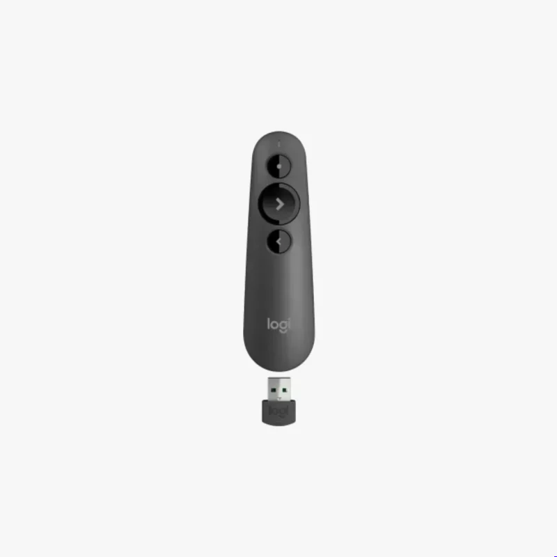 Logitech R S Laser Presentation RemoteLogitech R500s Laser Presentation Remote – Bluetooth & USB Dual Connectivity with Red Laser Pointer