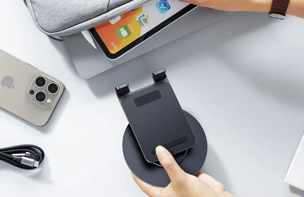 Ugreen Lp Rotating And Folding Phone StandUGREEN LP805 (360) Rotating And Folding Phone Stand