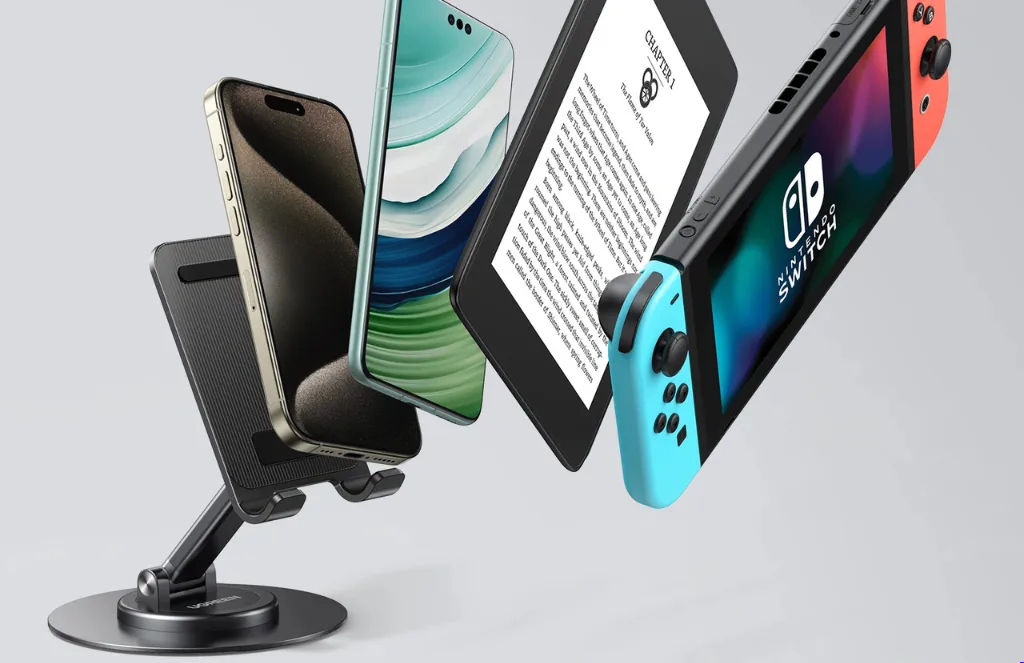 Ugreen Lp Rotating And Folding Phone StandUGREEN LP805 (360) Rotating And Folding Phone Stand