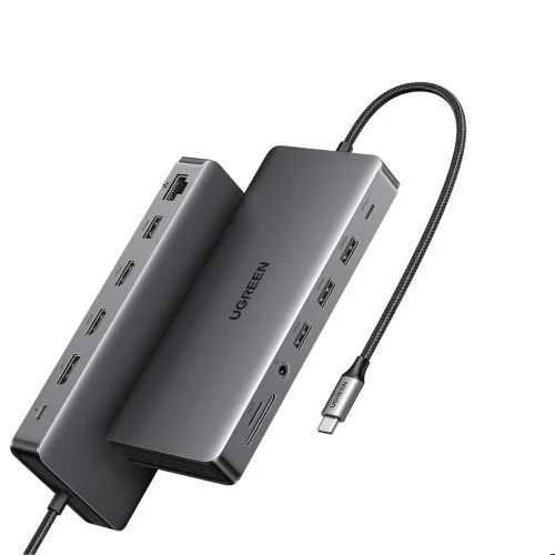 Ugreen Revodok Pro Usb C In Multifunction Docking StationUGREEN Revodok Pro 313 USB-C 13-In-1 Multifunction Docking Station