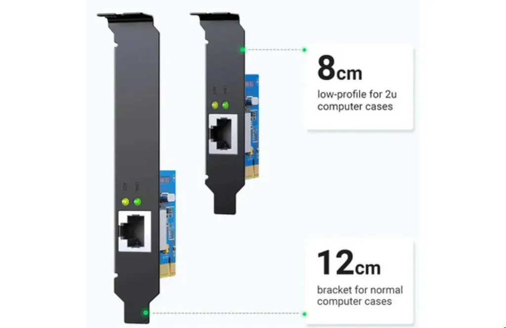 Ugreen Us Pci E To - Ports Usb - Gigabit Ethernet PortUGREEN US230 PCI-E to 4 Ports USB 3.0 & Gigabit Ethernet Port