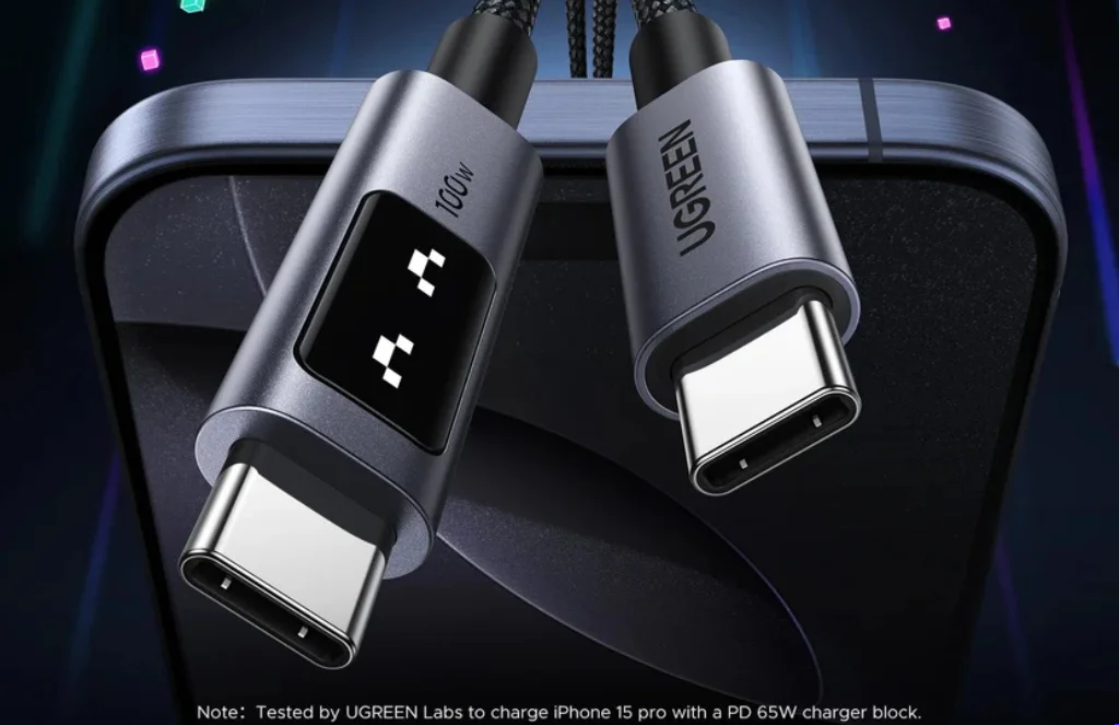 WebpUgreen Uno USB-C to USB-C PD Fast Charging Cable 3m – UG-35513