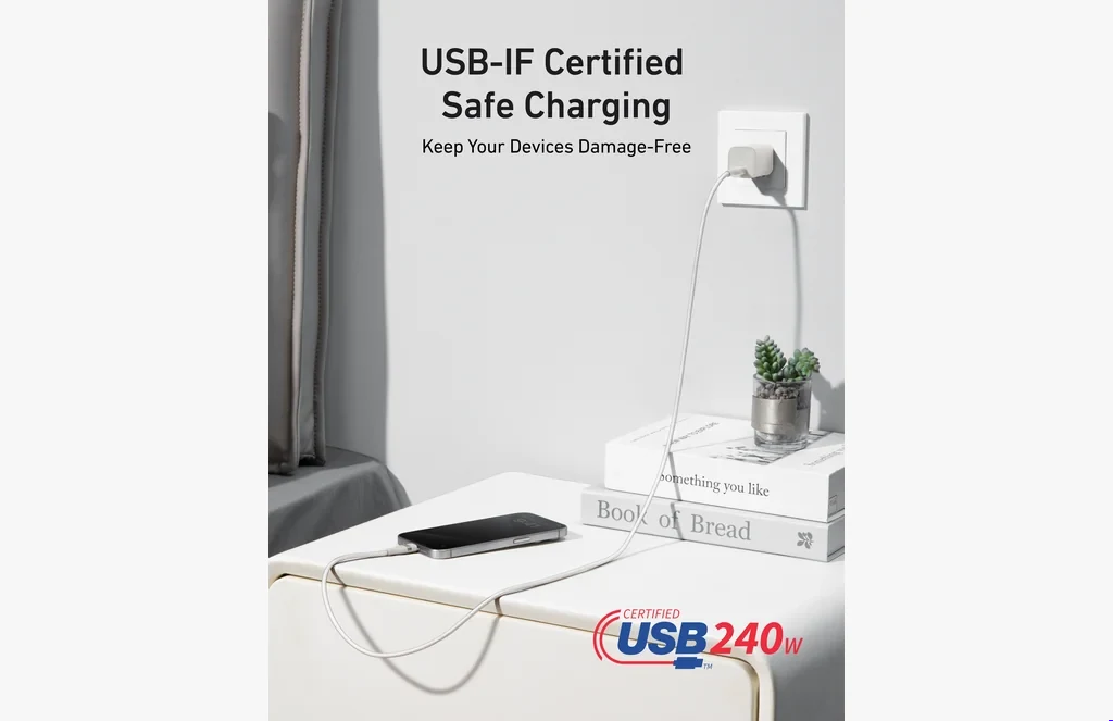 Anker C To C W Cable Ft FeatureANKER C TO C 240W CABLE 6FTAnker C To C W Cable Ft Featureanker-c-to-c----w-cable--ft-featureAnker C To C W Cable Ft Feature ANKER C TO C 240W CABLE 6FT - Universal USB-C