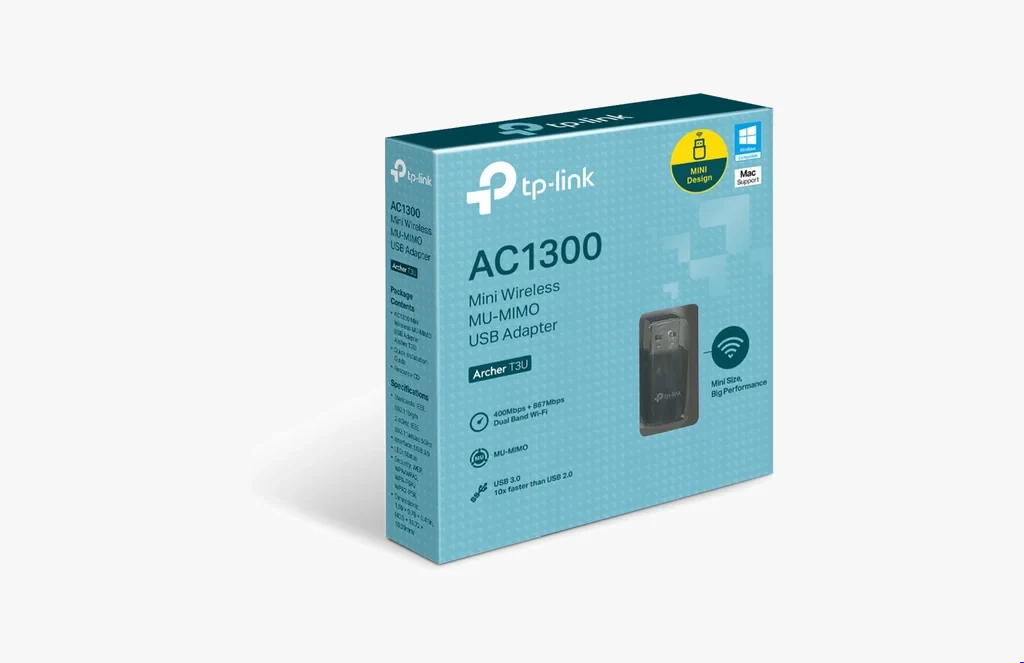 Tp Link Ac Mini Wireless Usb Adapter FeatureTP-LINK AC1300 MINI WIRELESS USB ADAPTERTp Link Ac Mini Wireless Usb Adapter Featuretp-link-ac-----mini-wireless-usb-adapter-featureTp Link Ac Mini Wireless Usb Adapter Feature TP-LINK AC1300 MINI WIRELESS USB ADAPTER - Mini Design